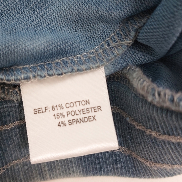 NWT Womens Athleisure Blue 2 Pc Tie Dye Joggers & Sold Color Sweatshirt Sz SML - Picture 7 of 10